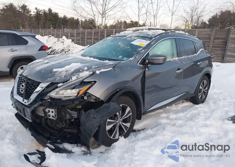 2020 Nissan Murano Sv Intelligent Awd z USA, uszkodzony, nr VIN 5N1AZ2BS7LN119414